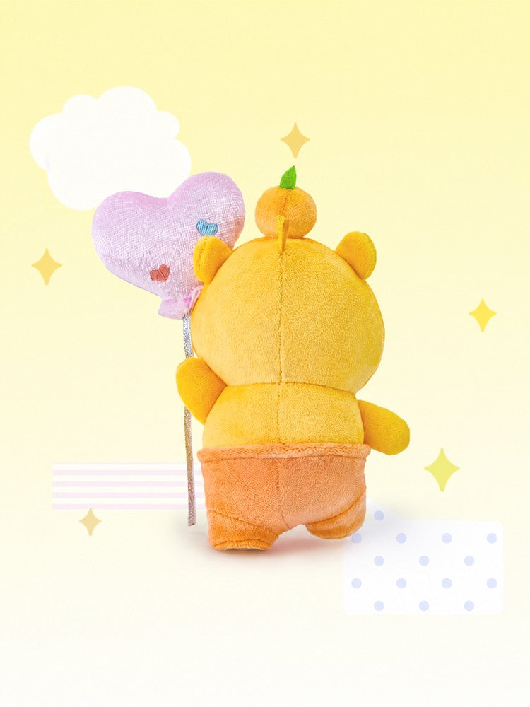 Officially Licensed Capybara Lulu Balloon Plush Keychain (10 cm / 3.9 in)