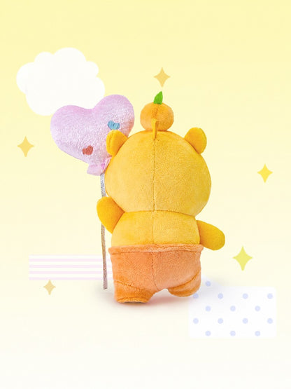 Officially Licensed Capybara Lulu Balloon Plush Keychain (10 cm / 3.9 in)