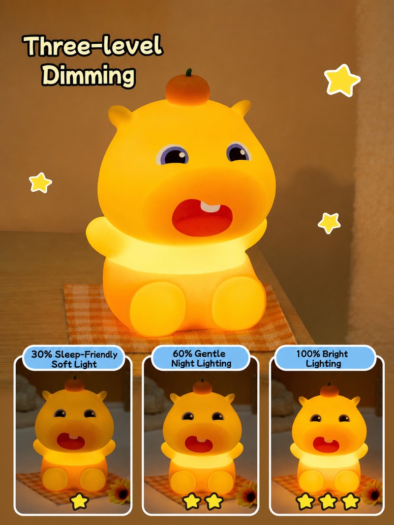 Officially Licensed Capybara Lulu Tap Night Light
