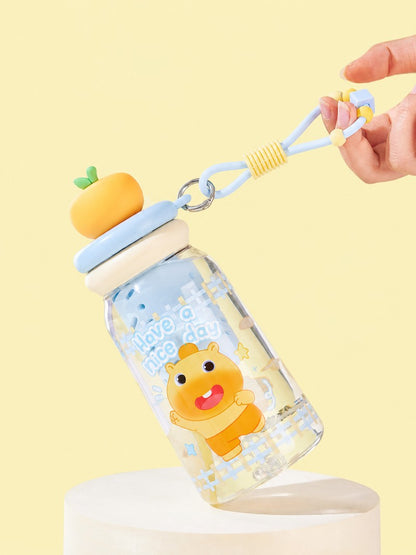 Officially Licensed Capybara Lulu Tritan Water Bottle, 550 mL