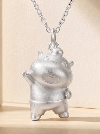 Officially Licensed Capybara Lulu S925 Silver Necklace