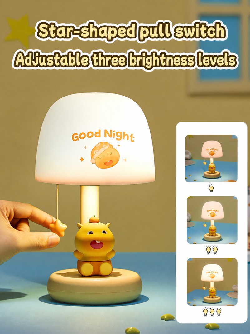 Officially Licensed Cute Capybara Lulu Night Light with Projection