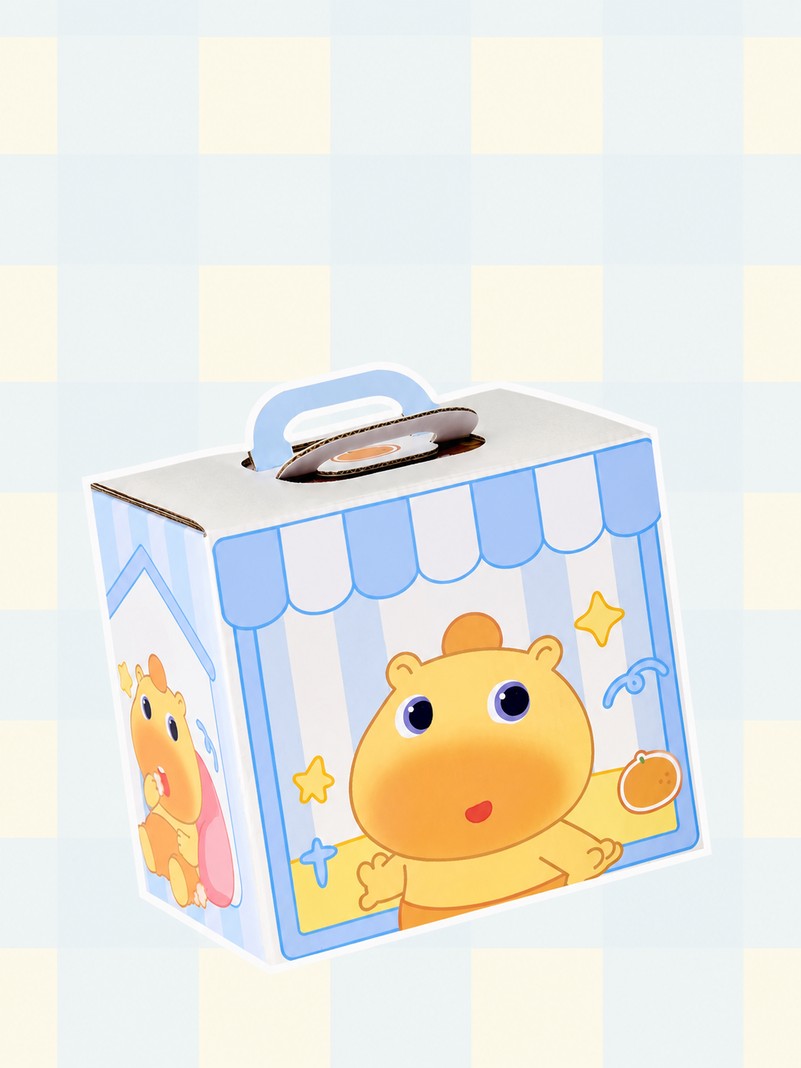Officially Licensed Capybara Lulu Cosmetic Travel Bag