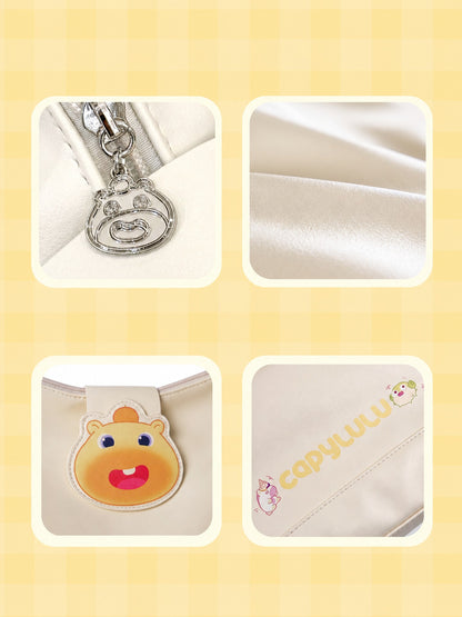 Officially Licensed Capybara Lulu Happy Tote Bag