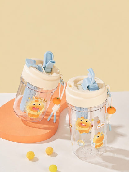 Officially Licensed Capybara Lulu Dual-Drink Tritan Straw Cup