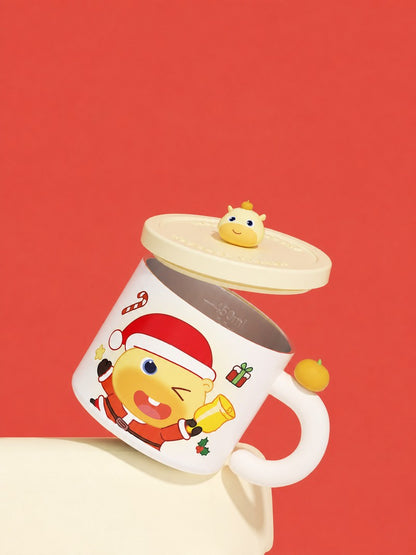 Officially Licensed Capybara Lulu Christmas Insulated Mug