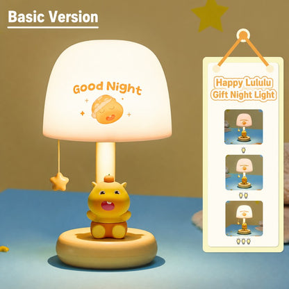 Officially Licensed Cute Capybara Lulu Night Light with Projection